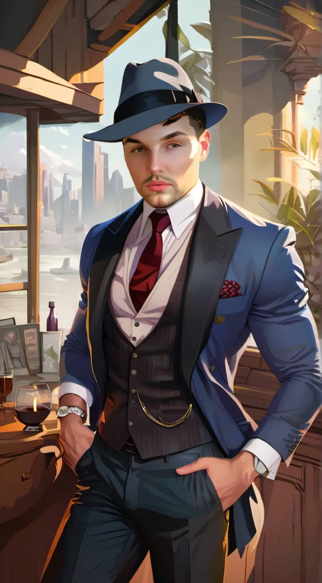 ai character: Gabriel background