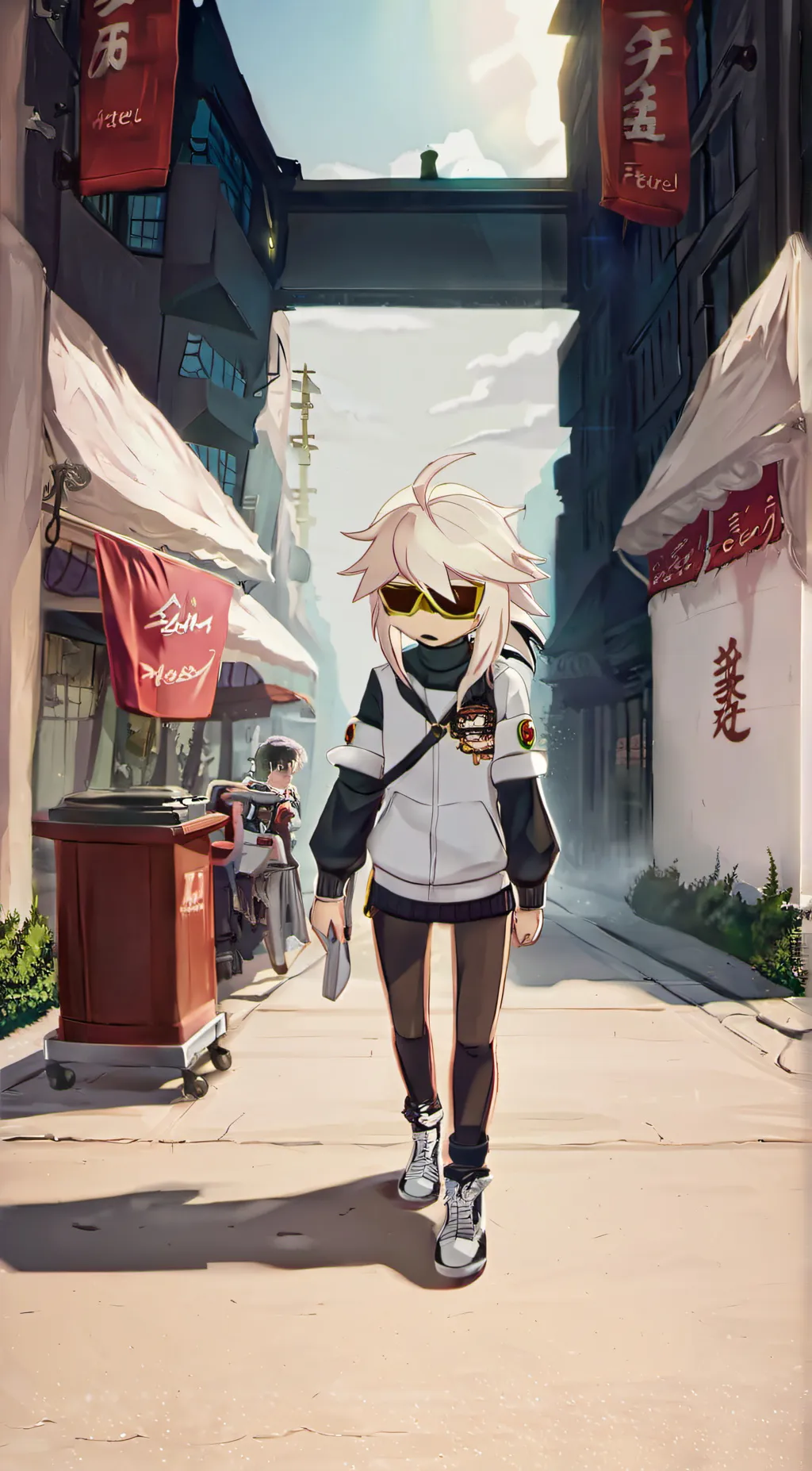 ai character: Ezra background