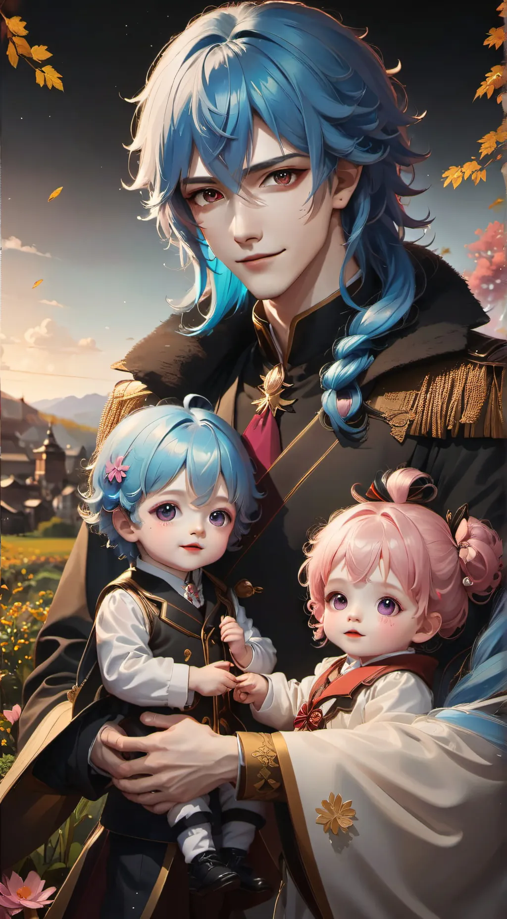 ai character: Kai Hikari background