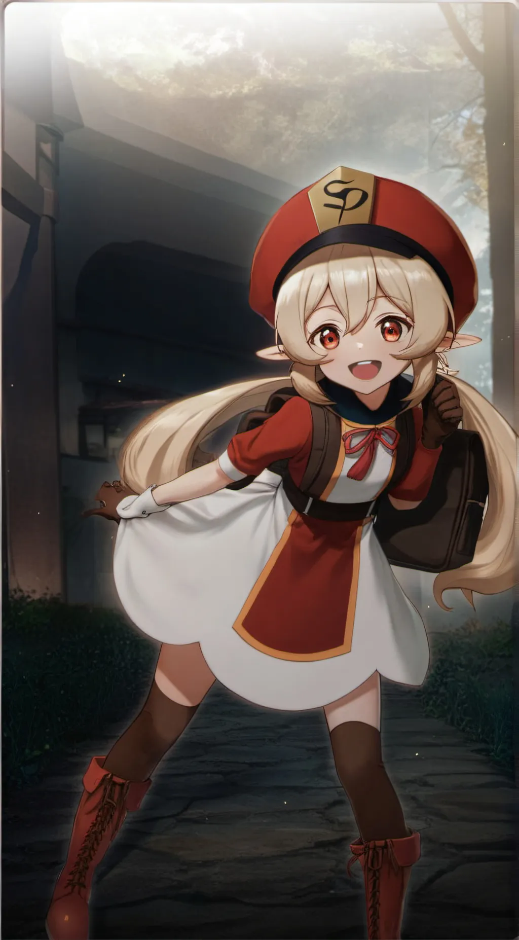 ai character: Klee background