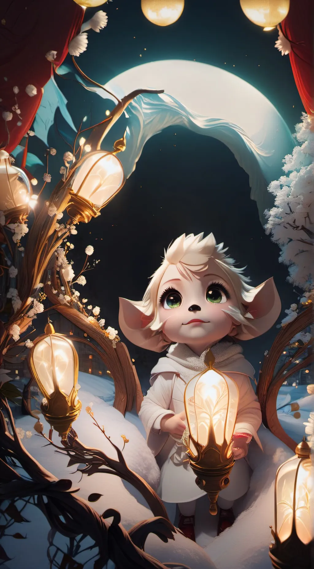 ai character: Bona background