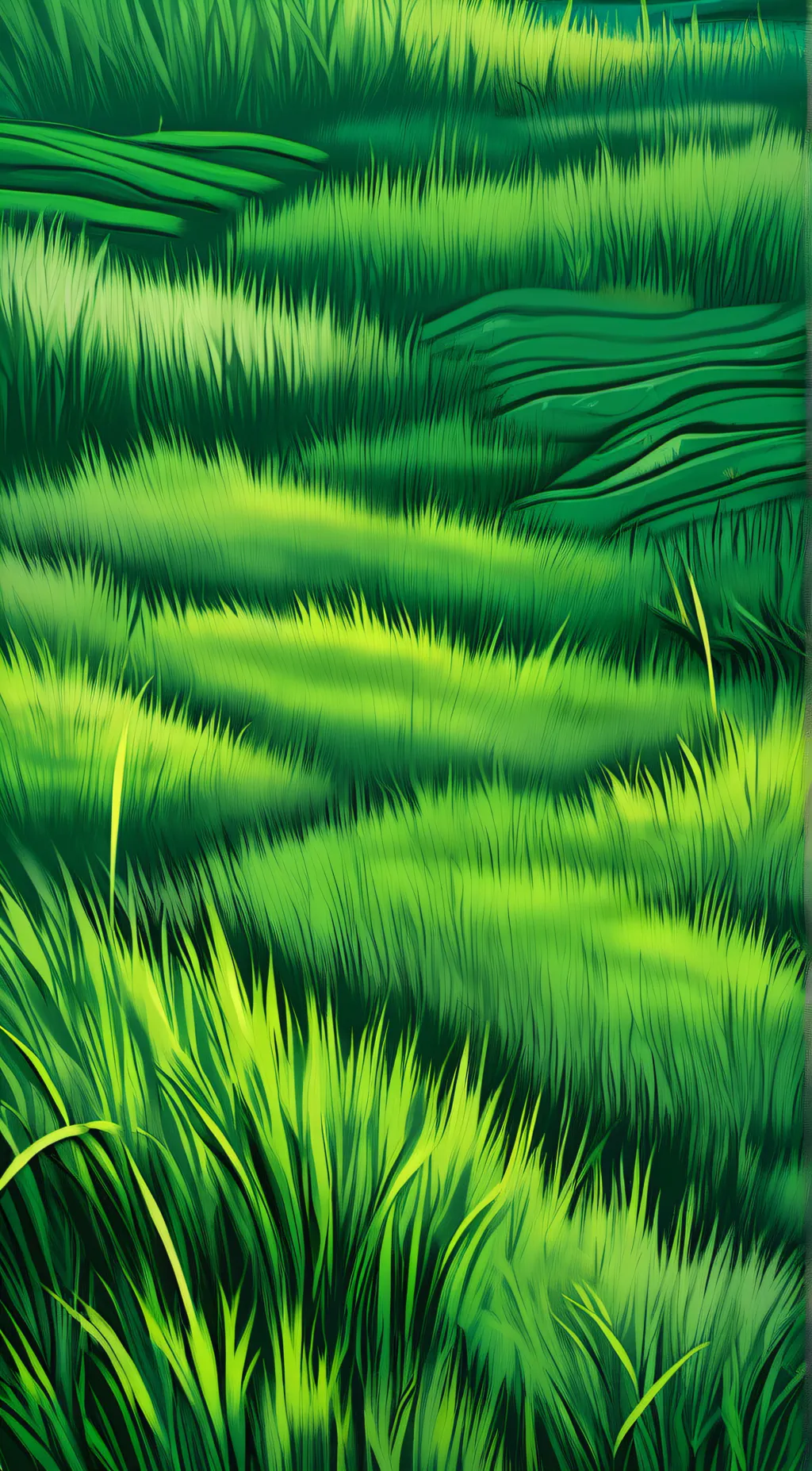 ai character: grass background