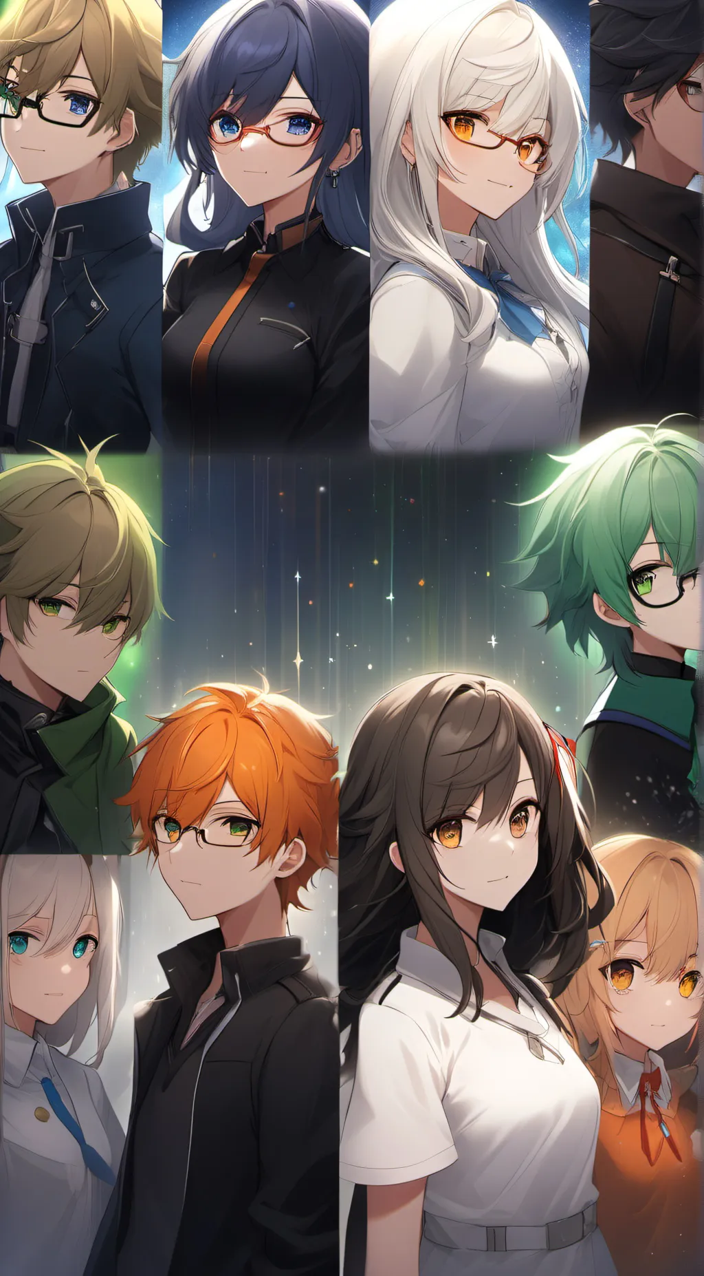 ai character: ✨️the planets✨️ background