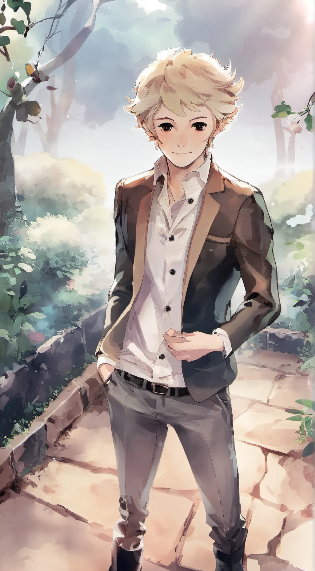 ai character: truth or dare  background