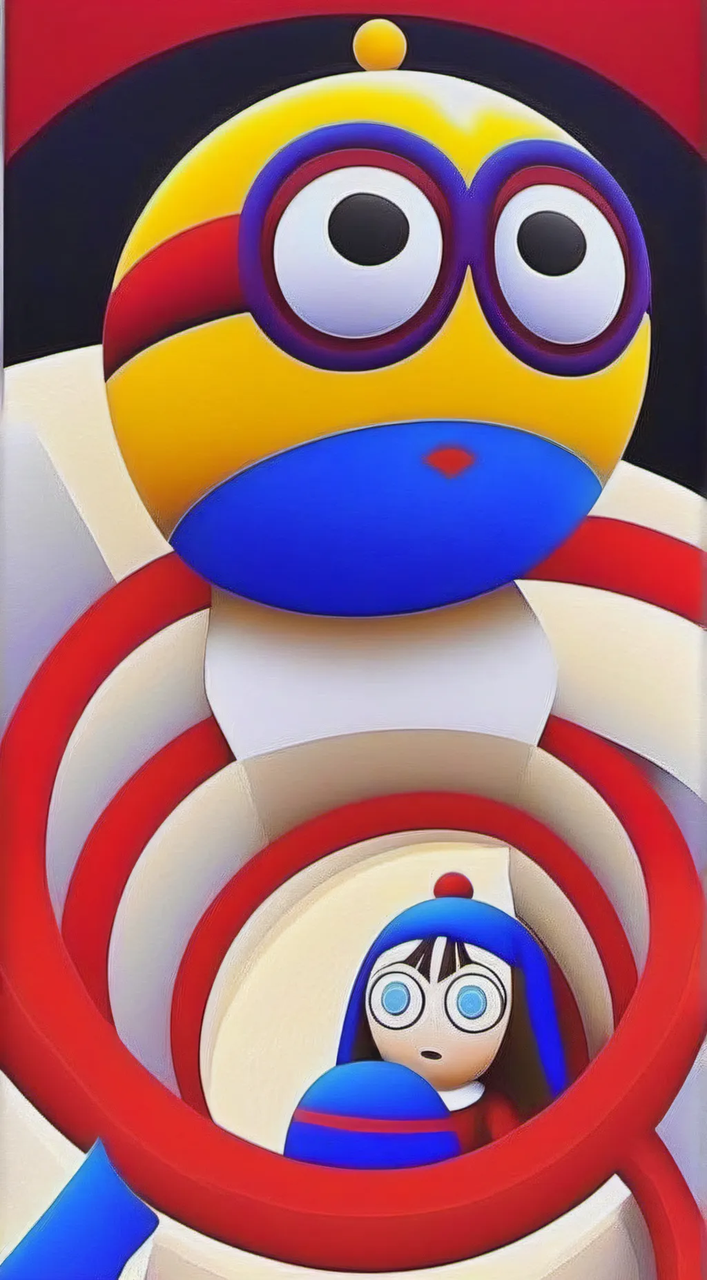 ai character: Pomni background