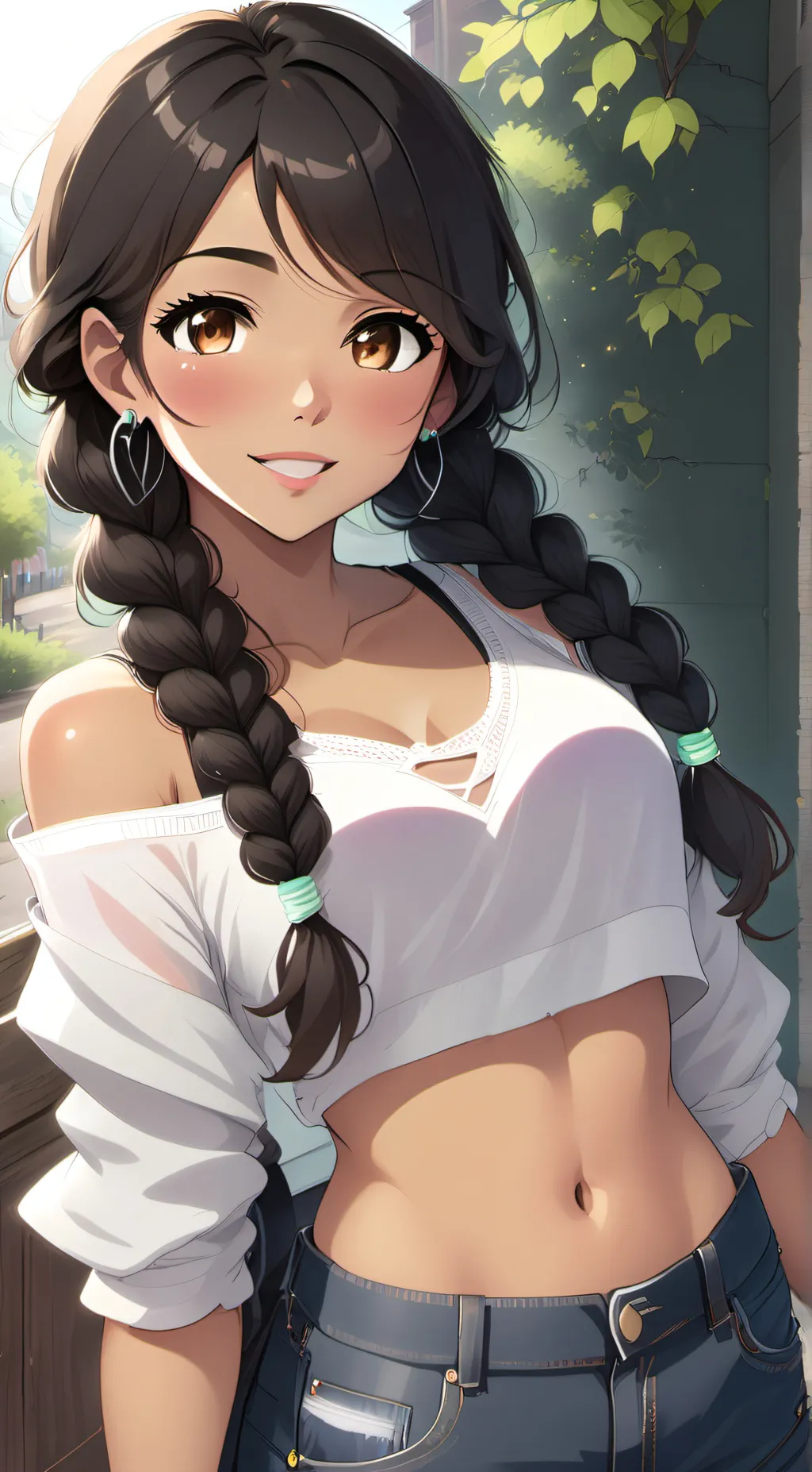 ai character: forever Nenaa background