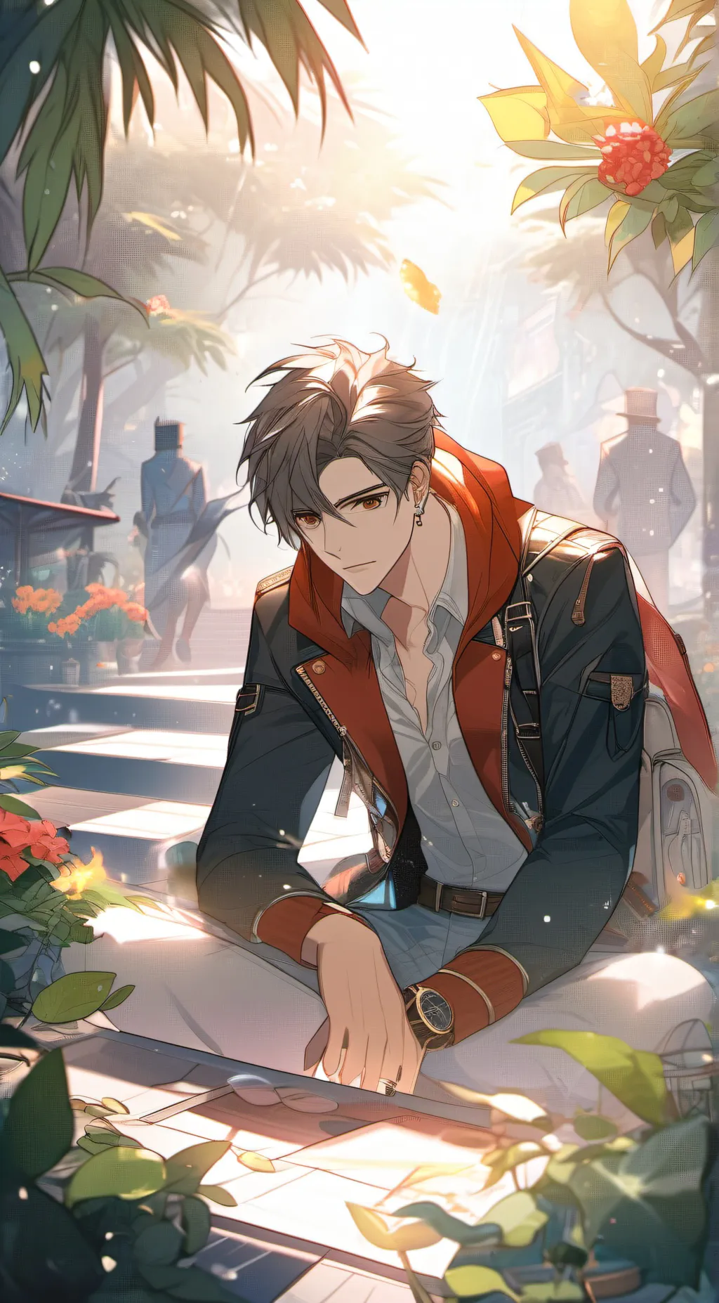 ai character: Lucas background