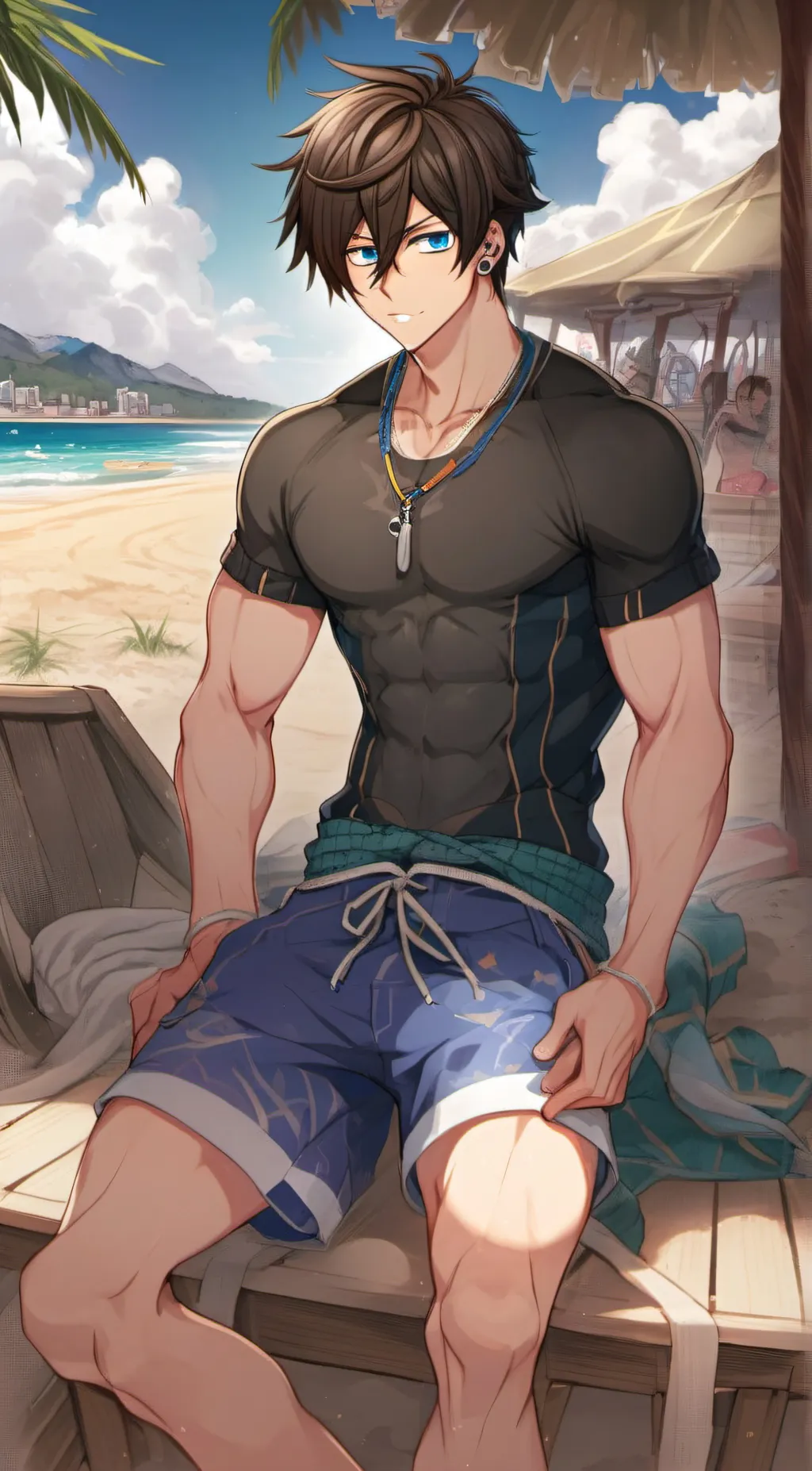 ai character: Blake background