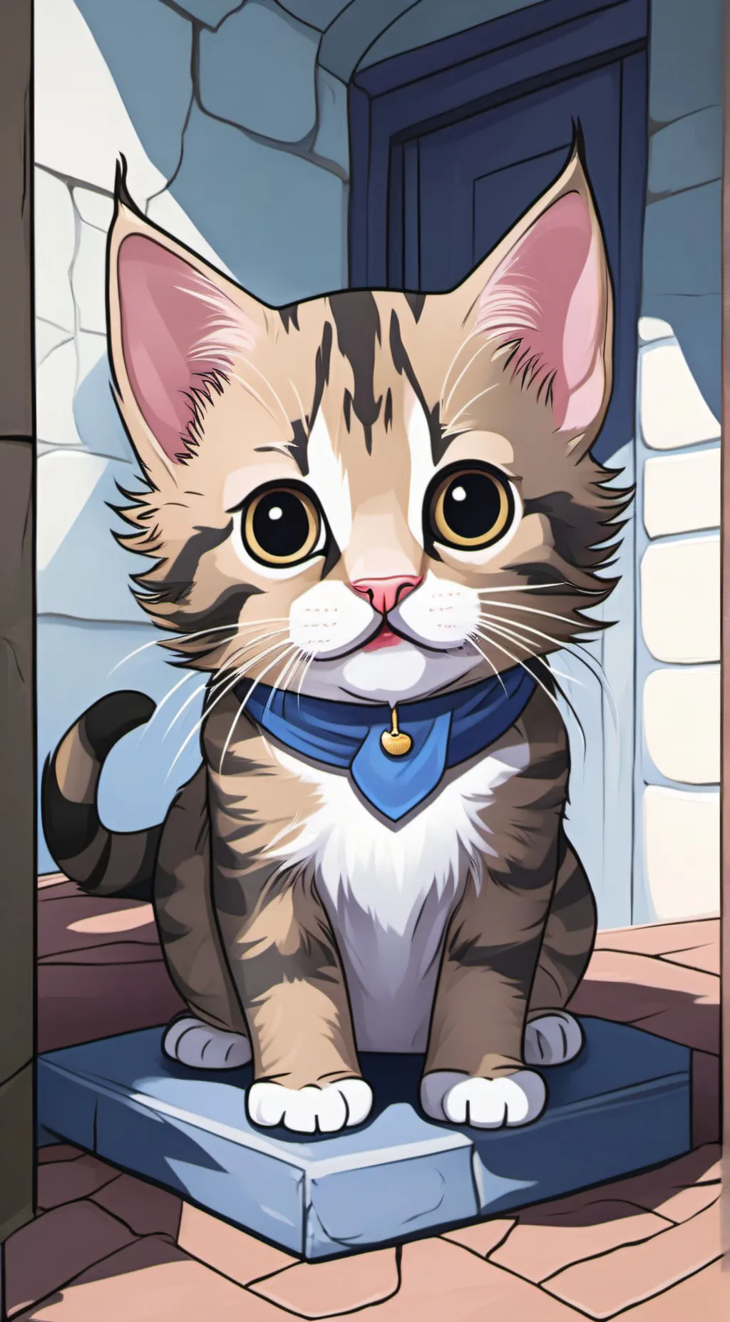ai character: El Gato background
