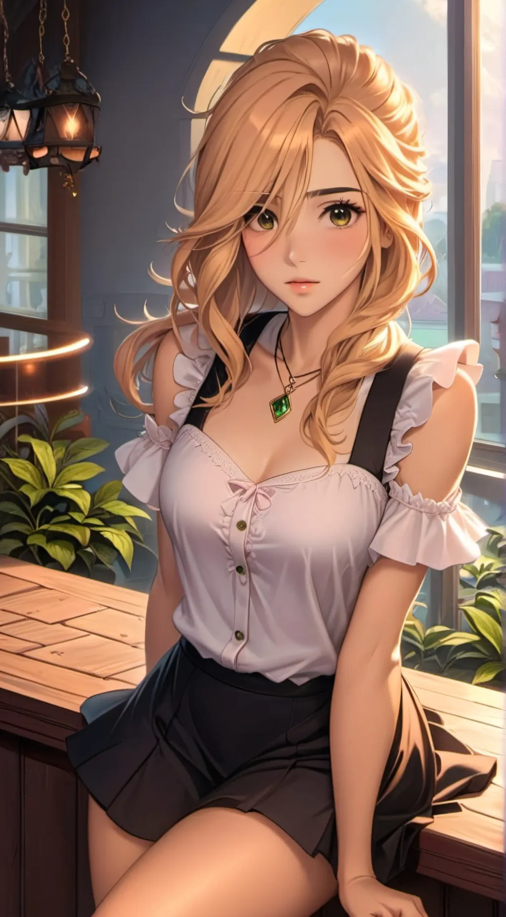 ai character: michell background