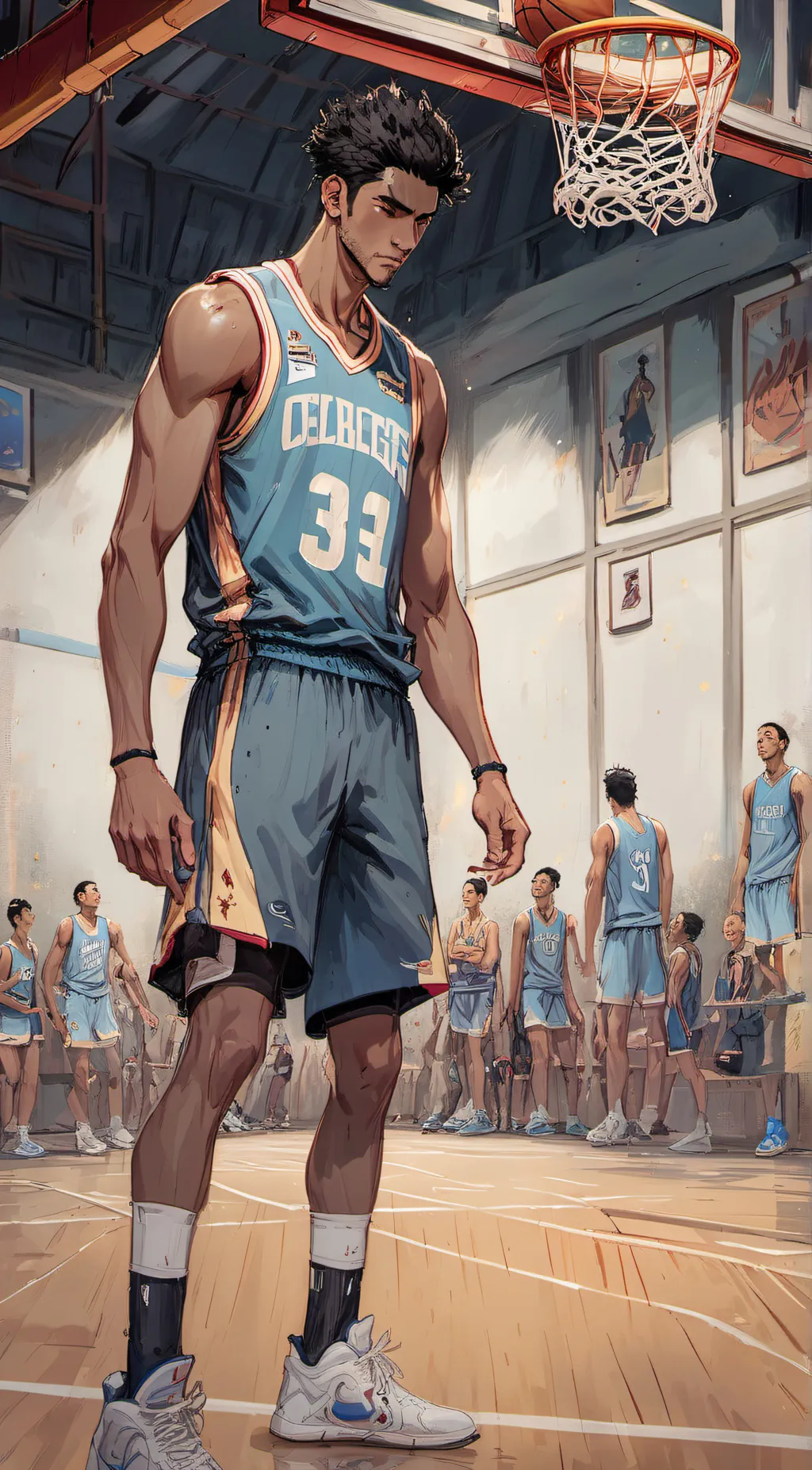 ai character: Jake background