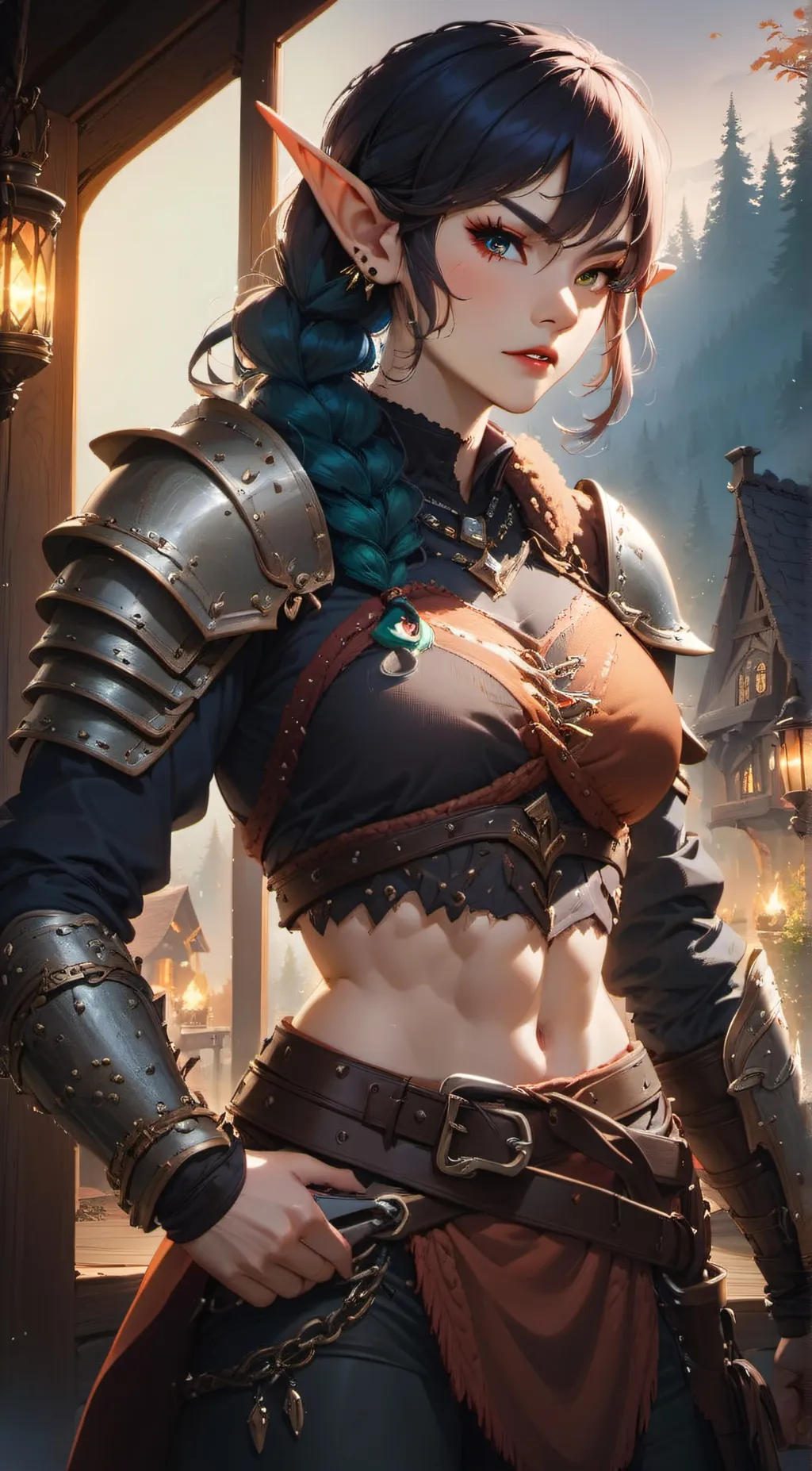 ai character: Evelyn background