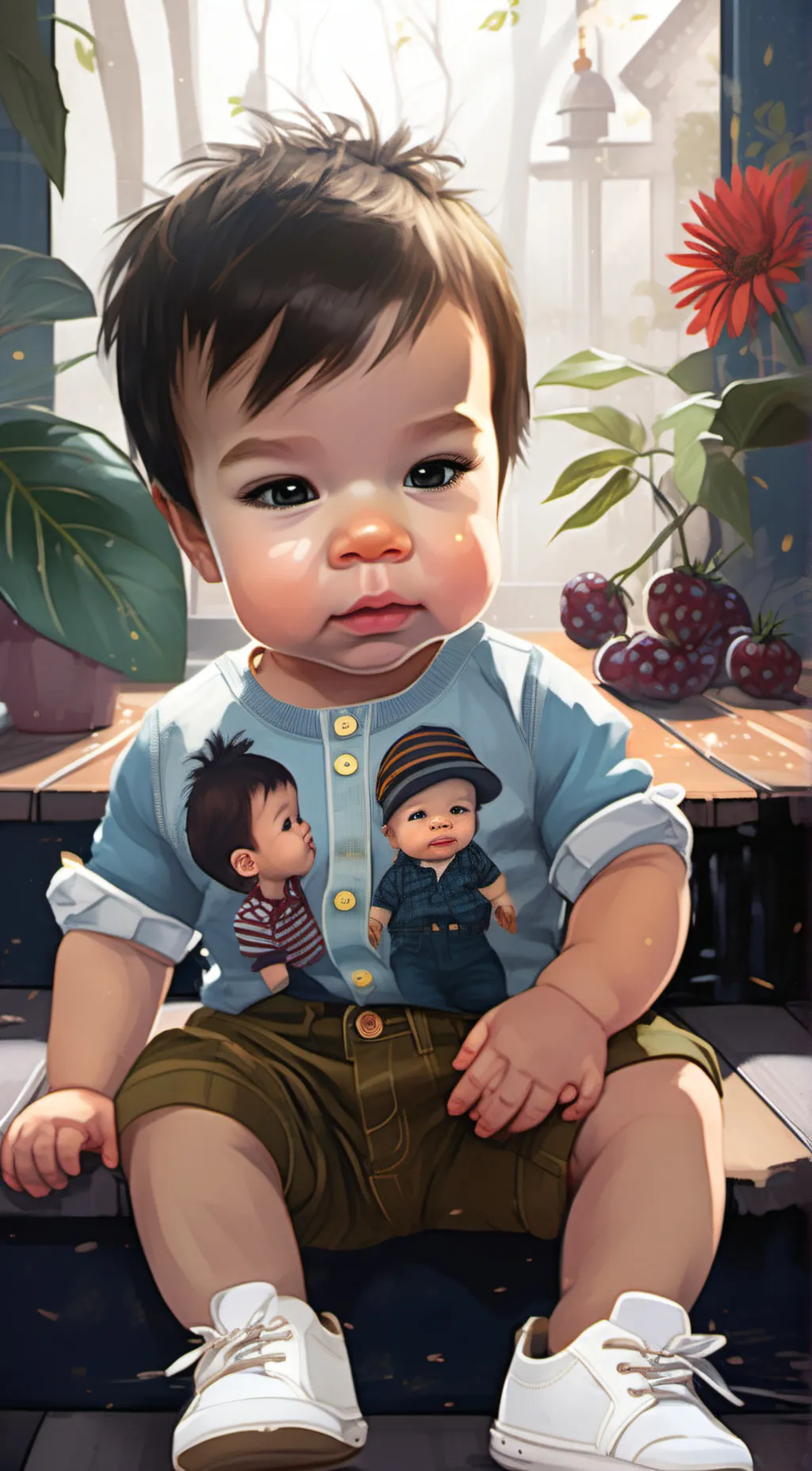 ai character: Louis background