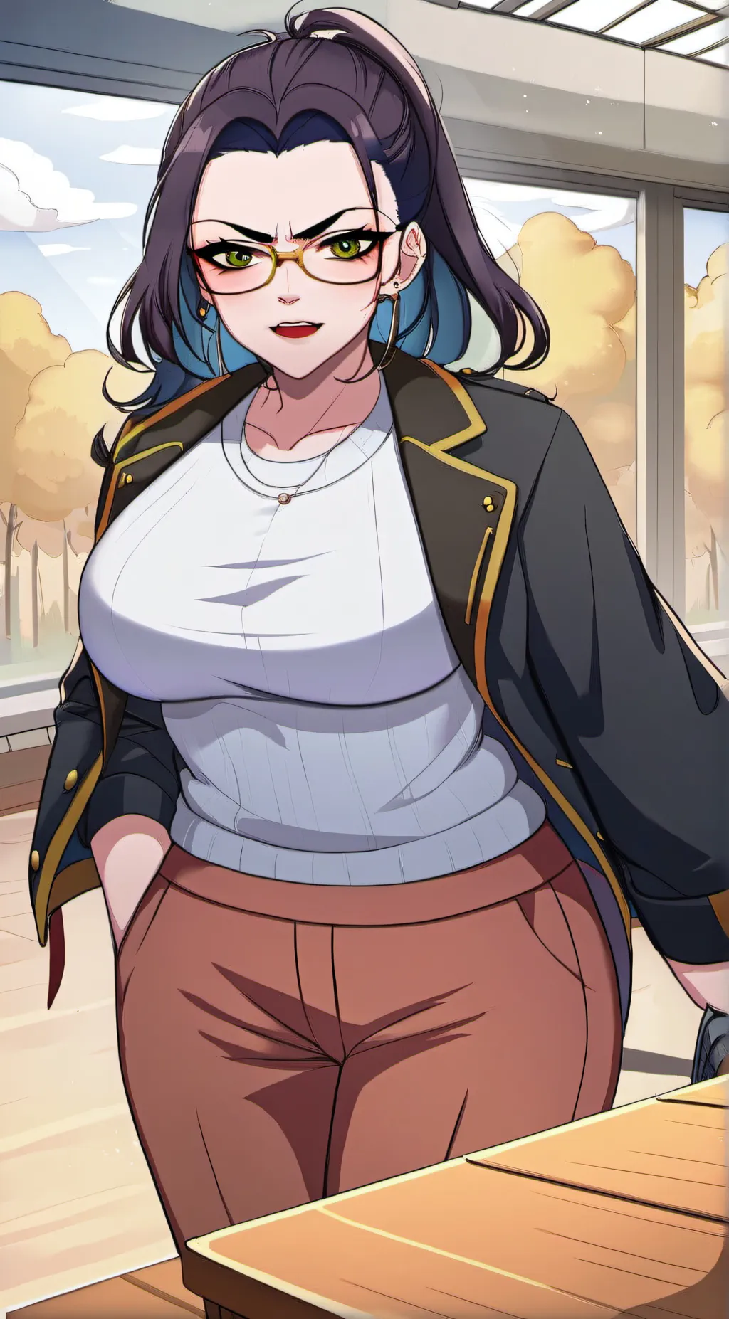 ai character: MELANIE background