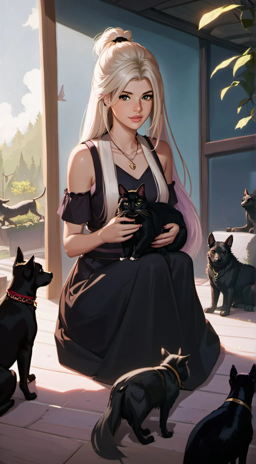 ai character: Paige background