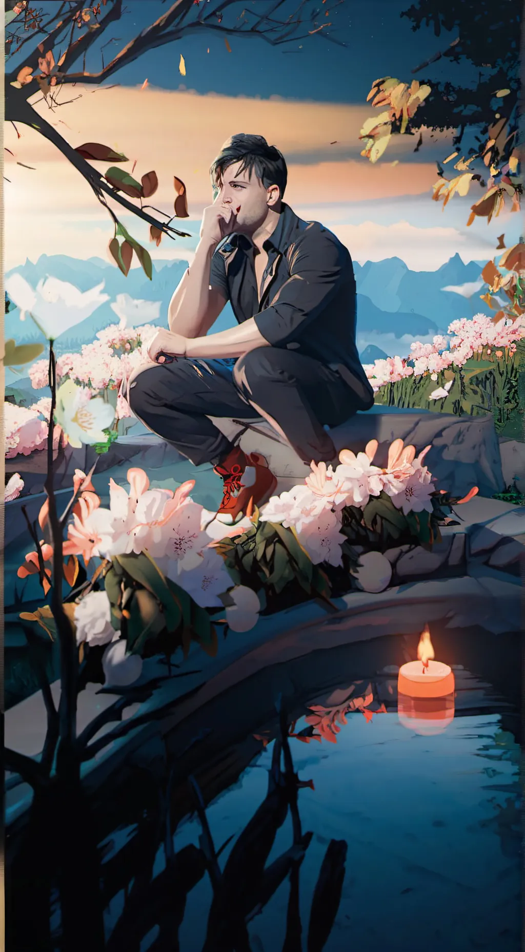 ai character: From Ashes To New background