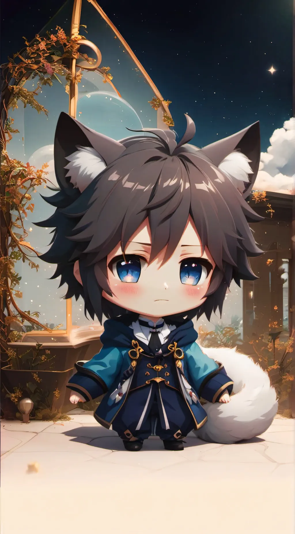 ai character: Hashira (Male) background