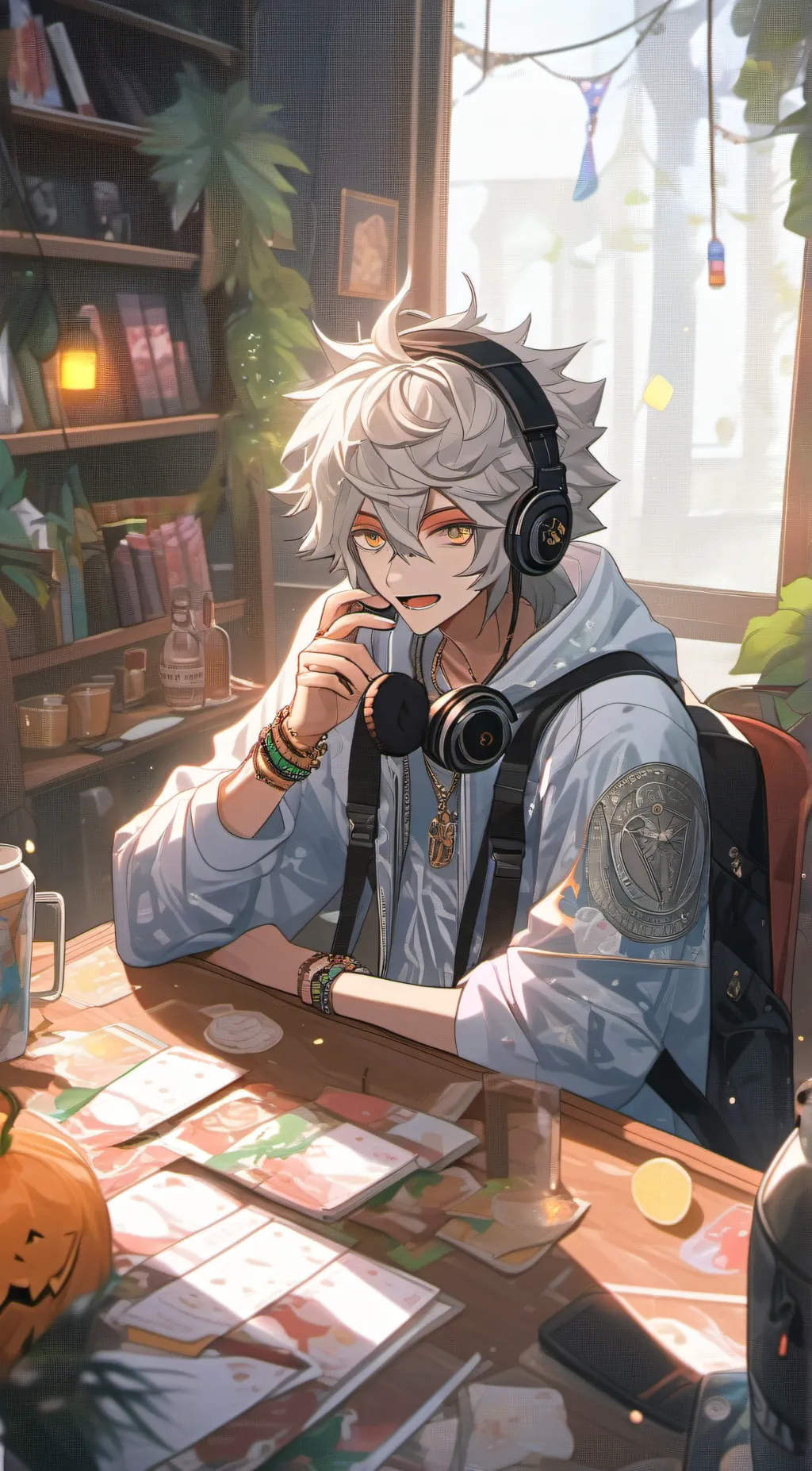 ai character: Slashest background