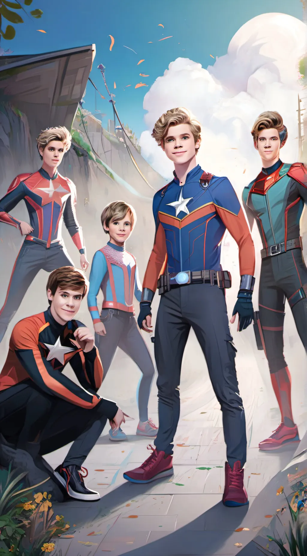 ai character: Henry danger  background