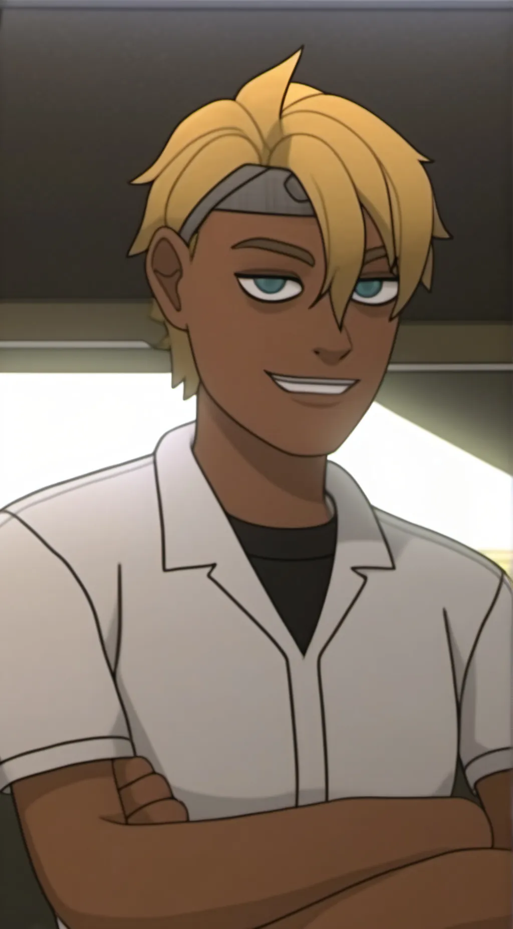 ai character: Derek background