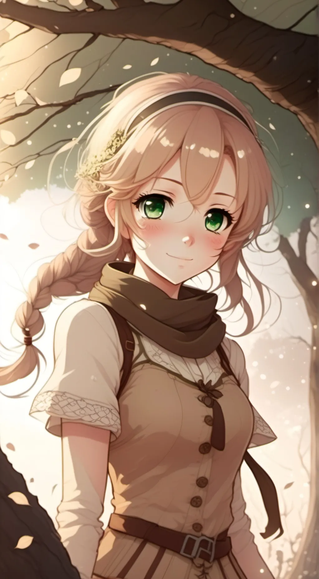 ai character: Aria background