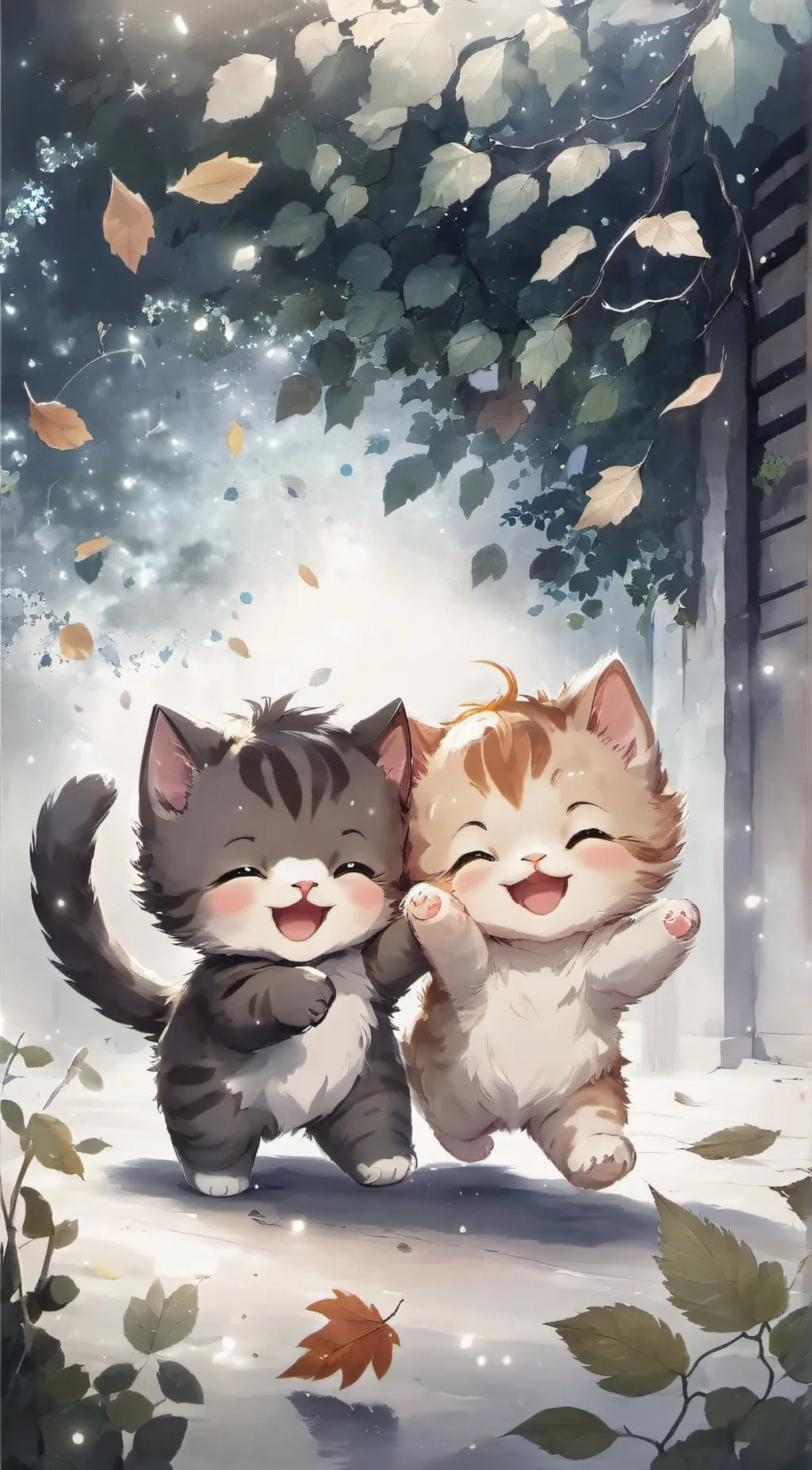 ai character: KITTYS :3 background