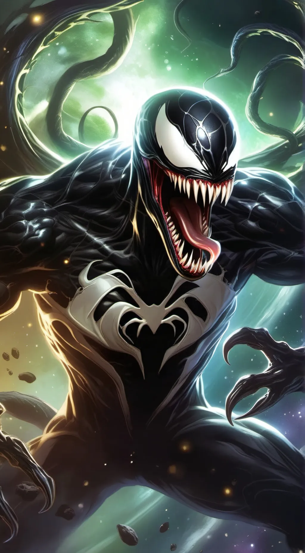 ai character: venom background