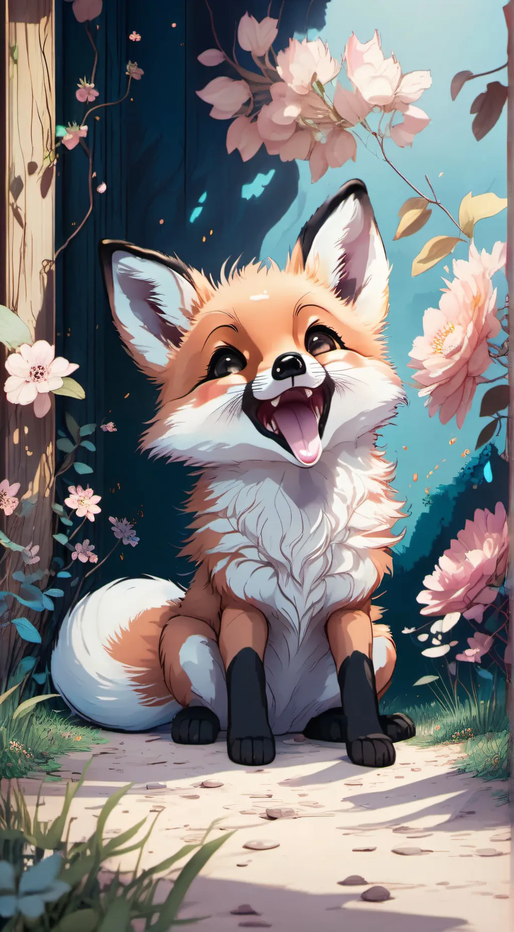 ai character: Lilly  background