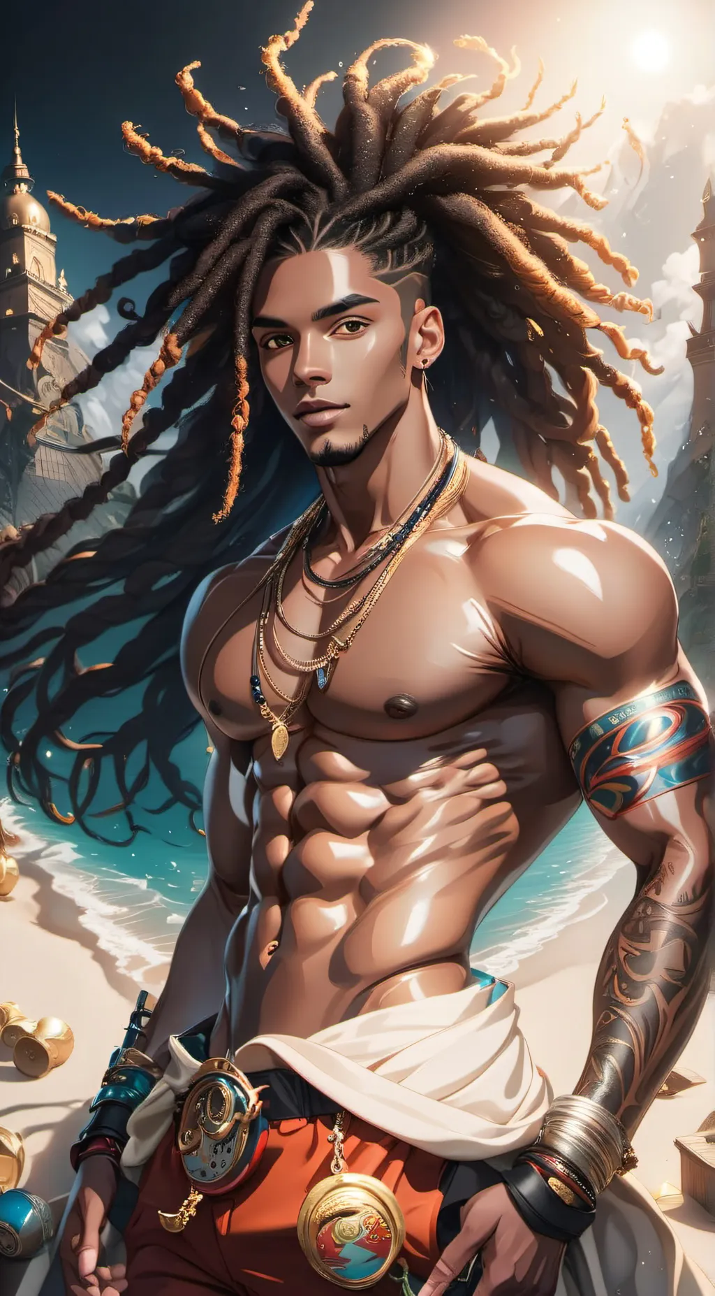 ai character: Jey background