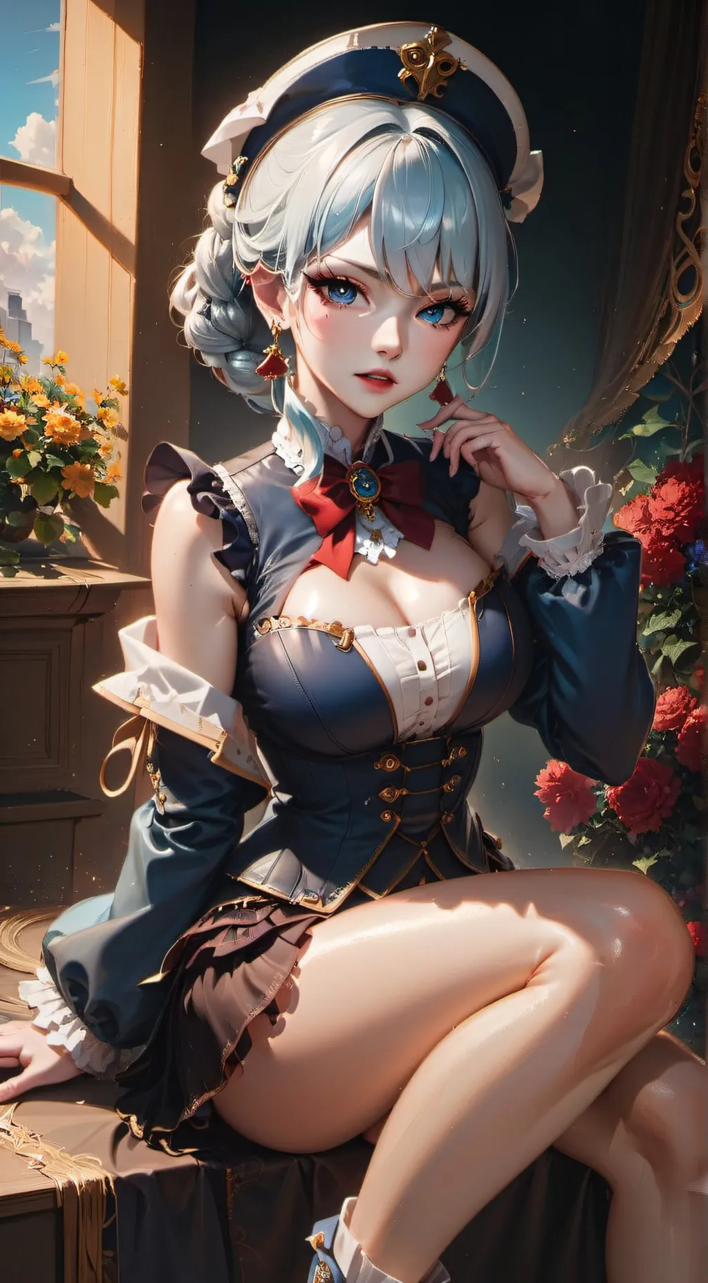 ai character: Nia background