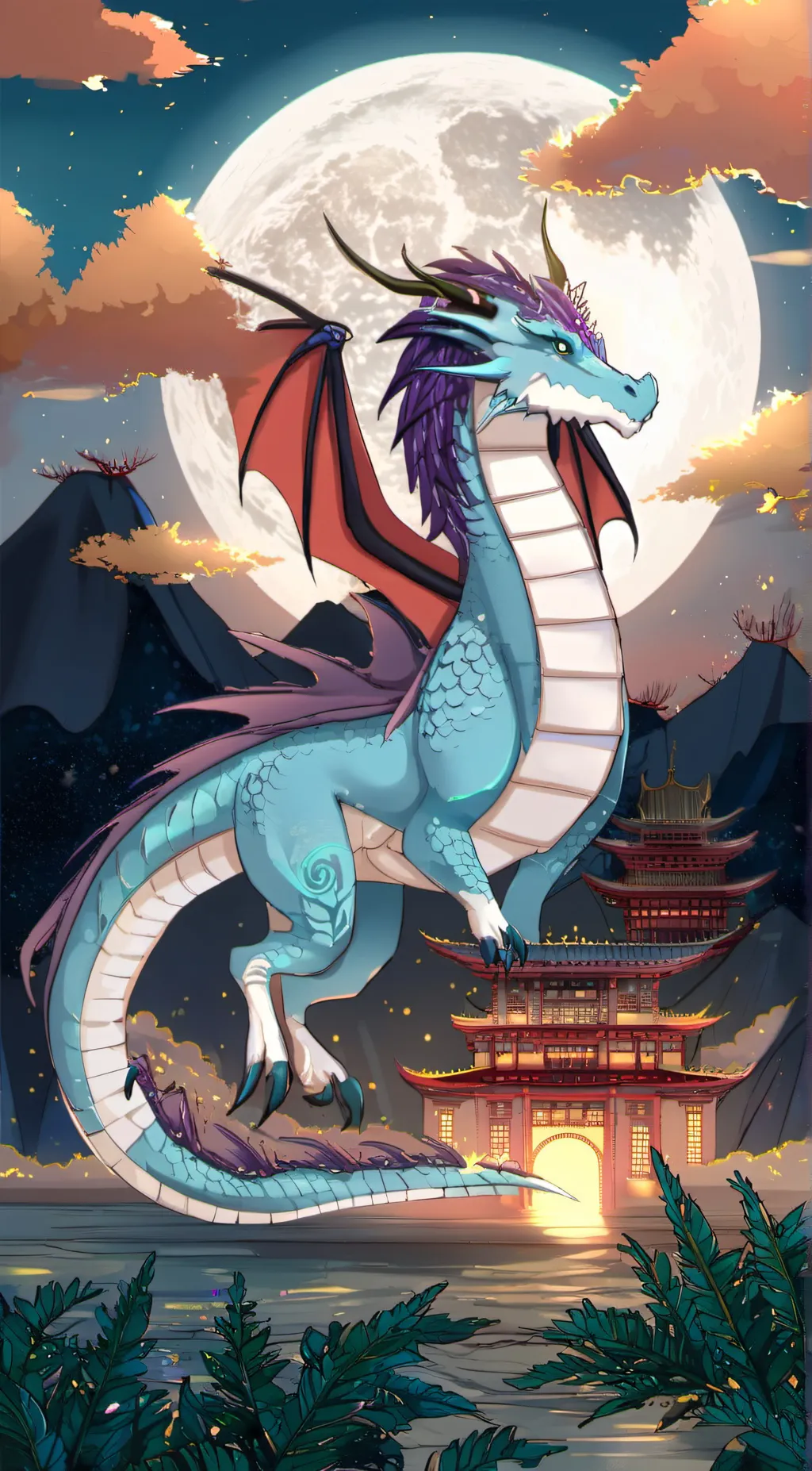 ai character: Moonstar background