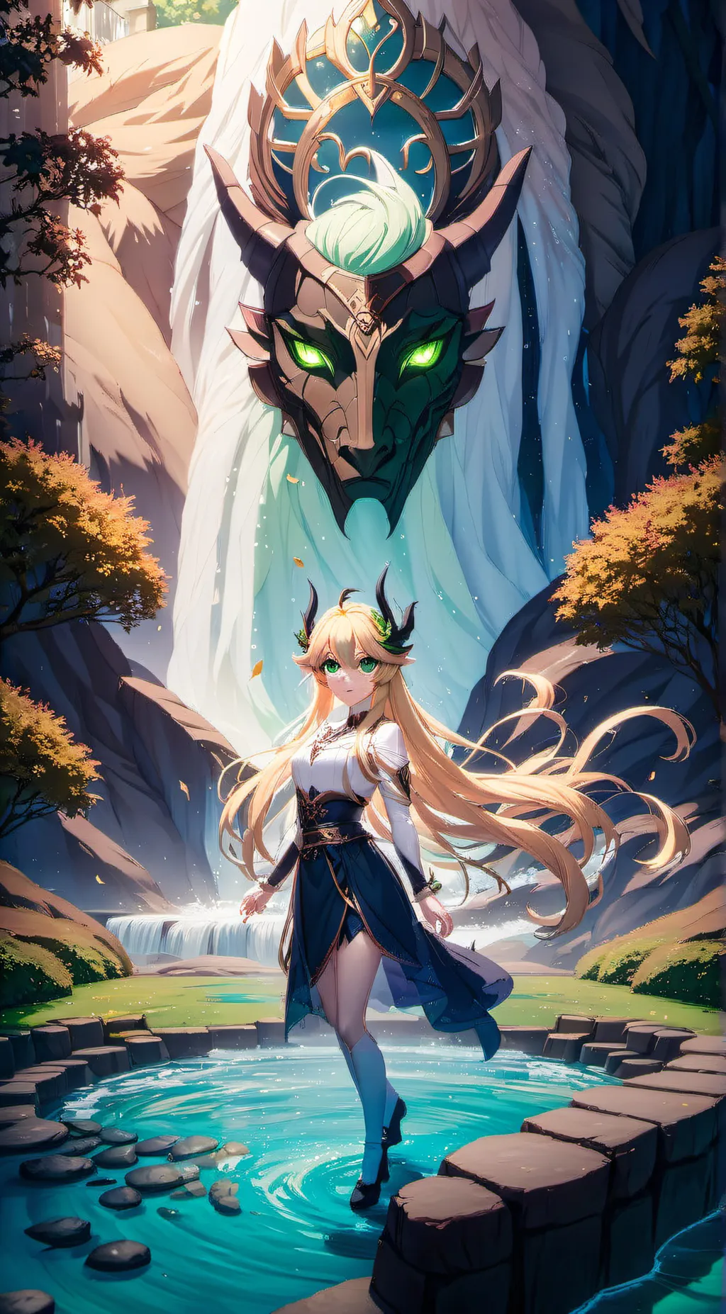 ai character: Leo  background