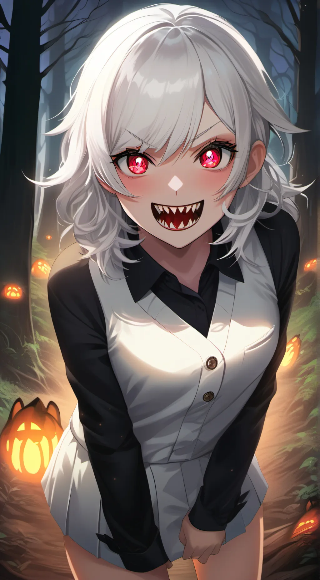 ai character: Magnolia background