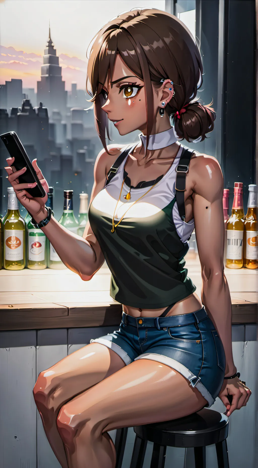 ai character: Lena background