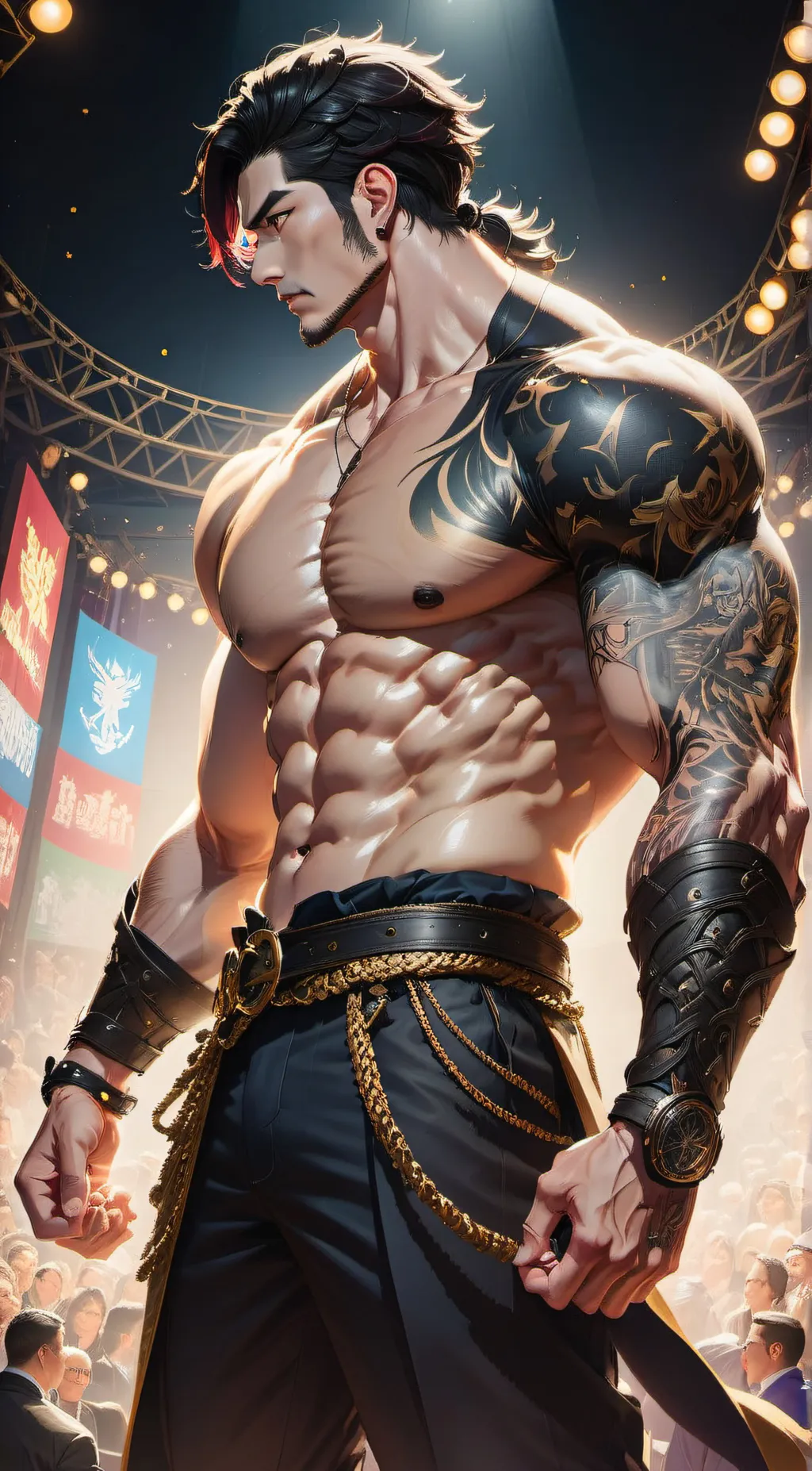 ai character: Tahki background