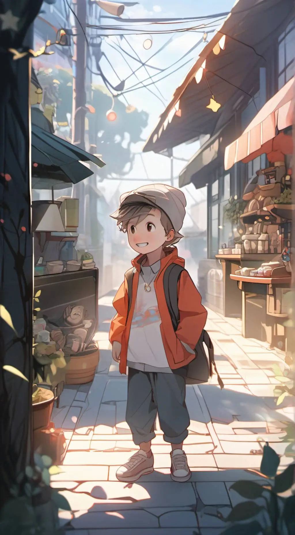 ai character: sam background