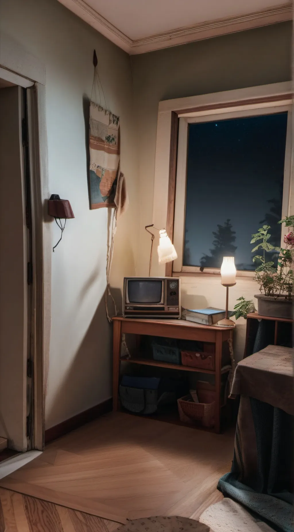 ai character: Where is everyone? background