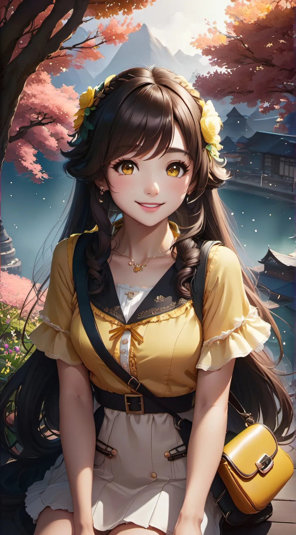 ai character: mochii background