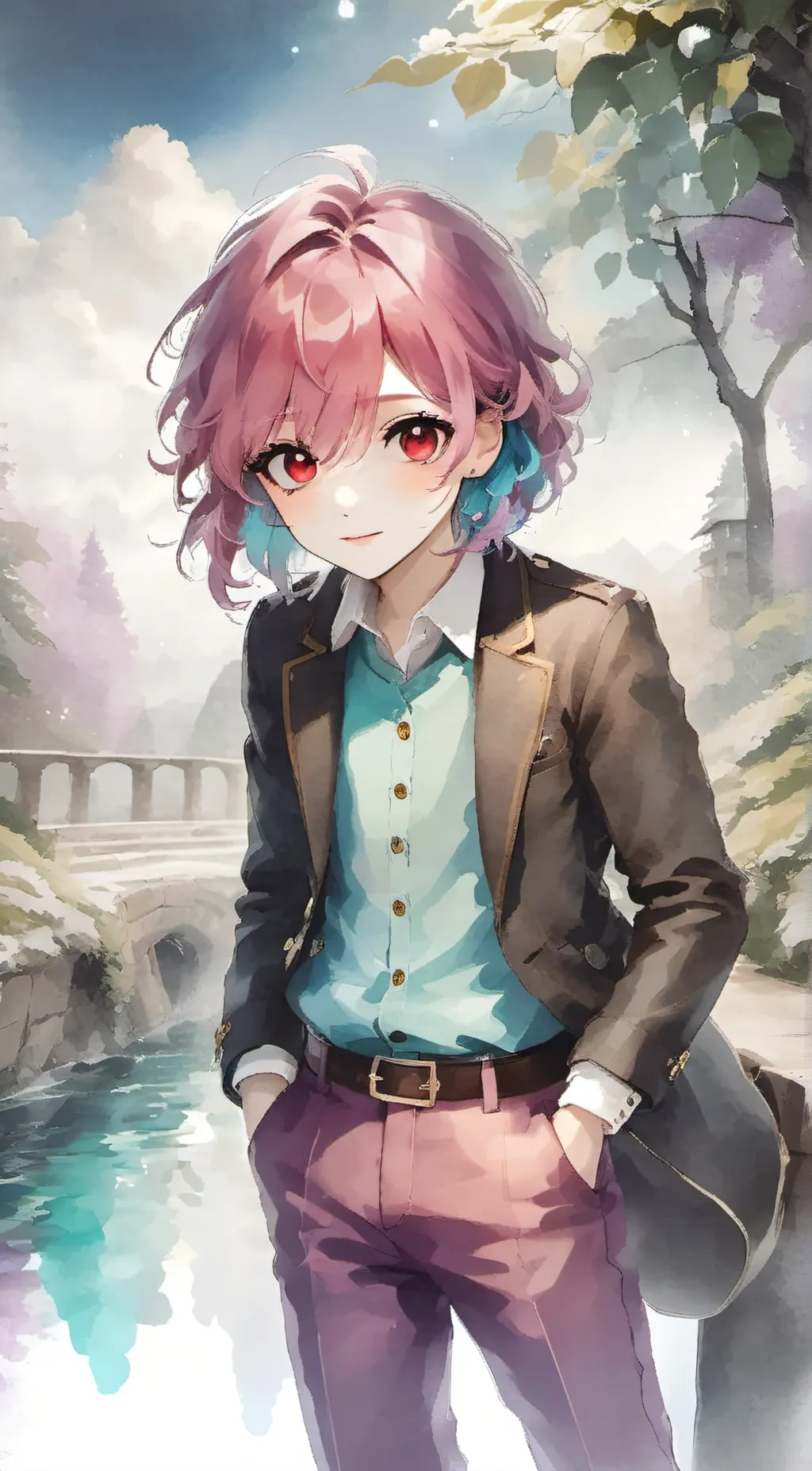 ai character: milie background