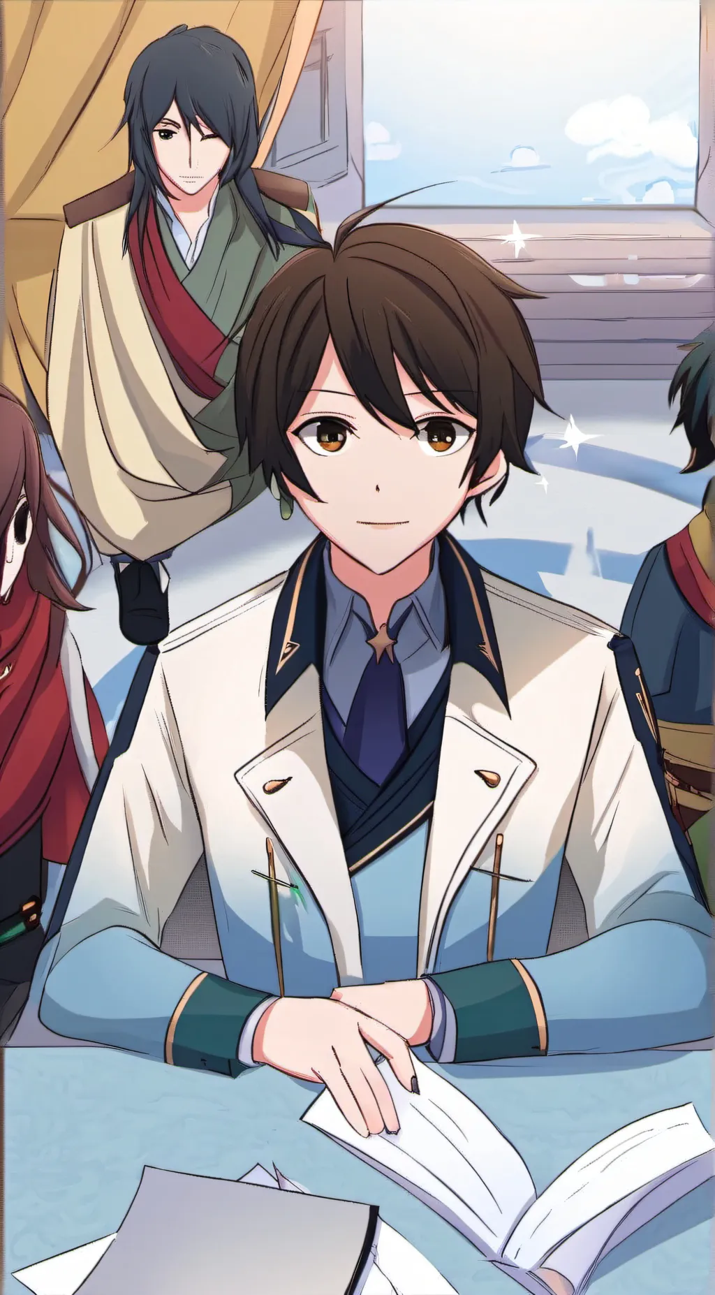 ai character: Diego background