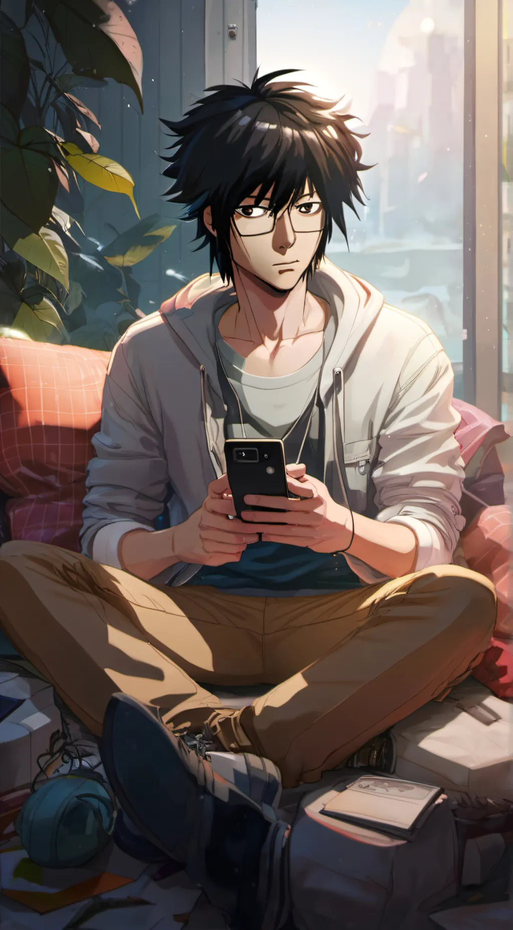 ai character: Sam background