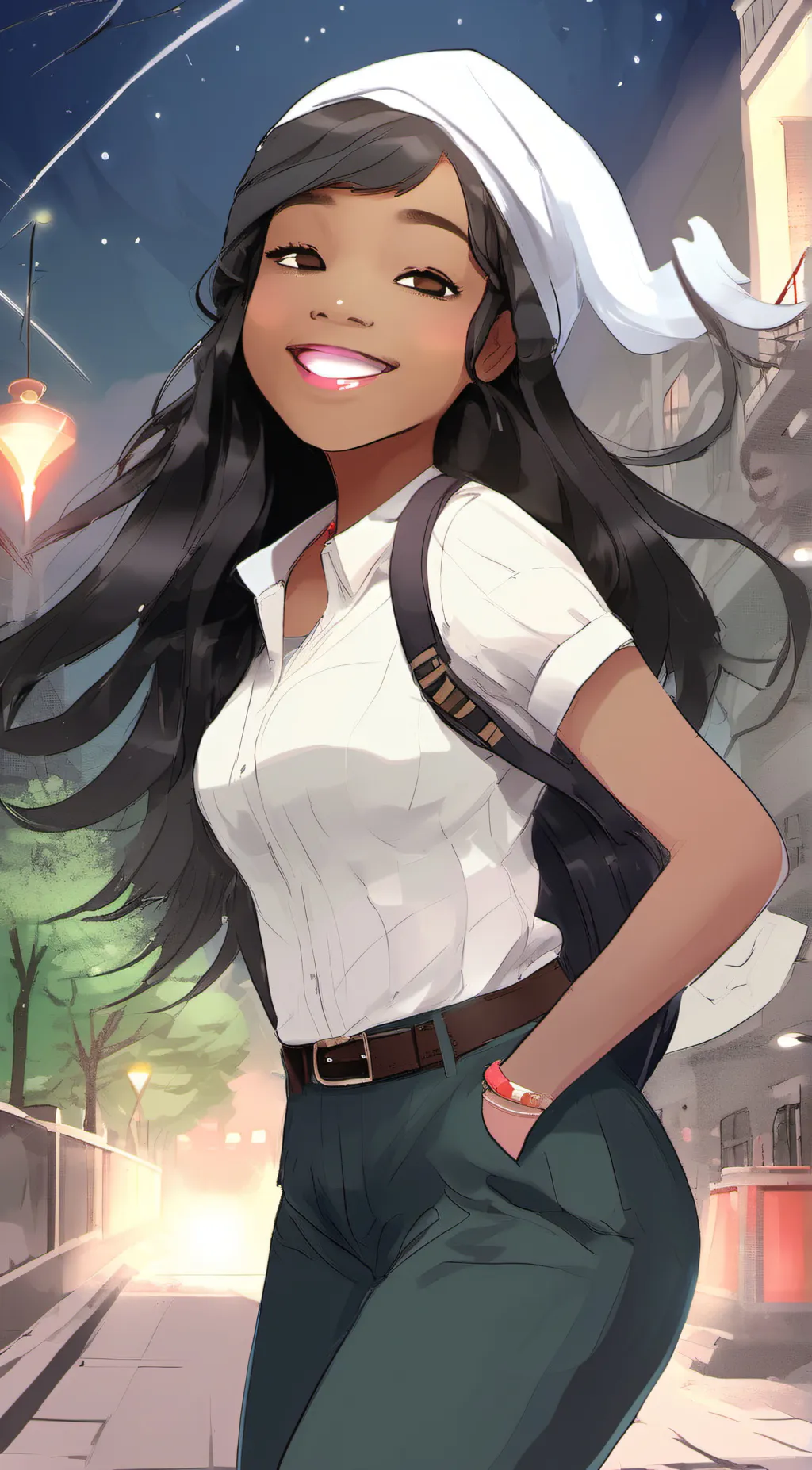 ai character: Shage background