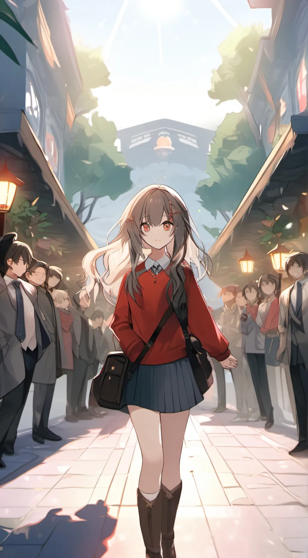 ai character: Alexander  background