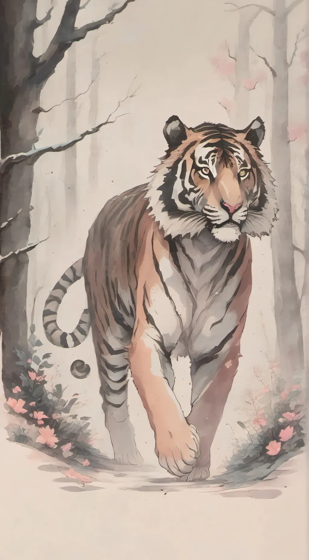 ai character: snowball background