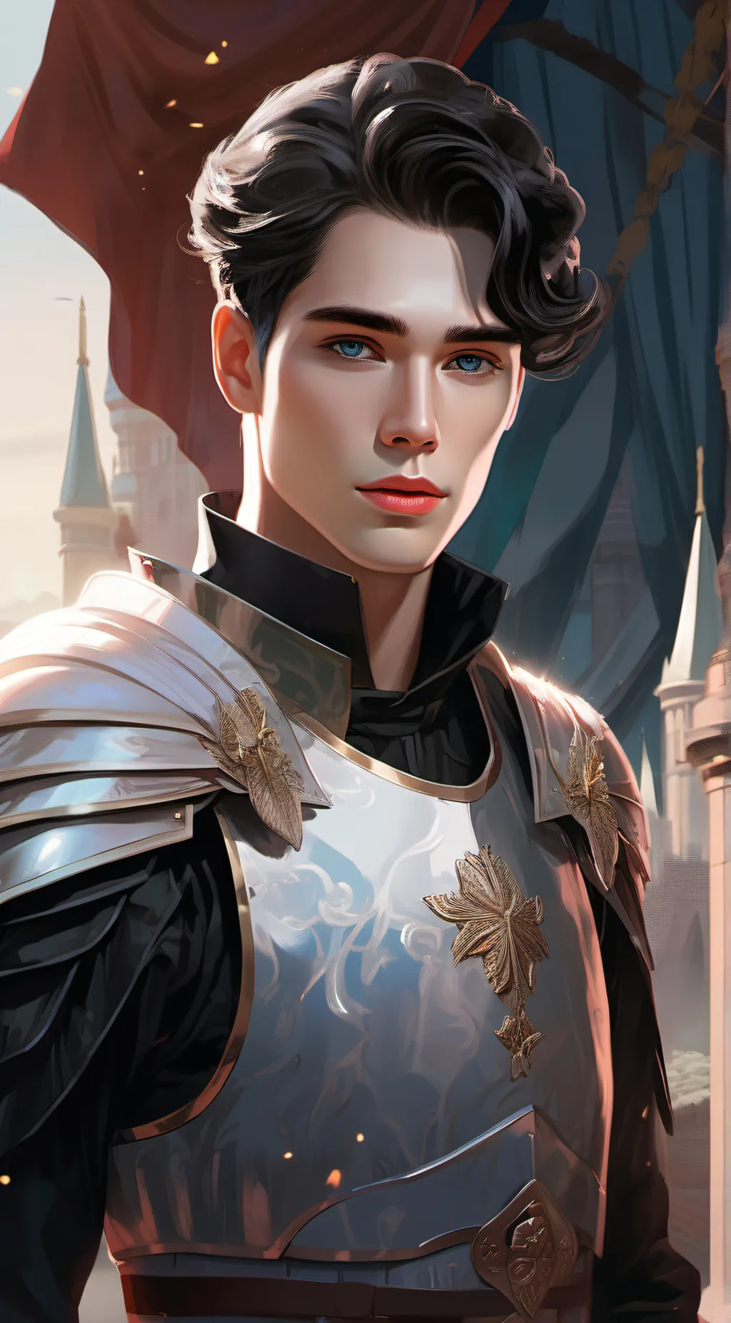 ai character: Lucien  background