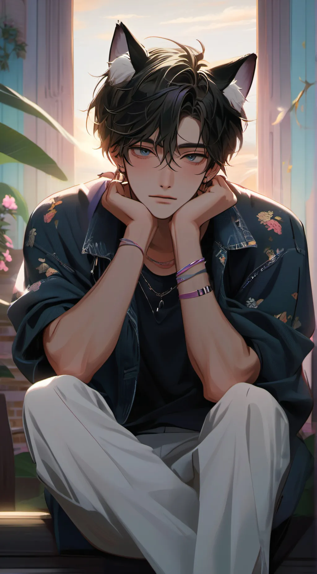 ai character: Darren background