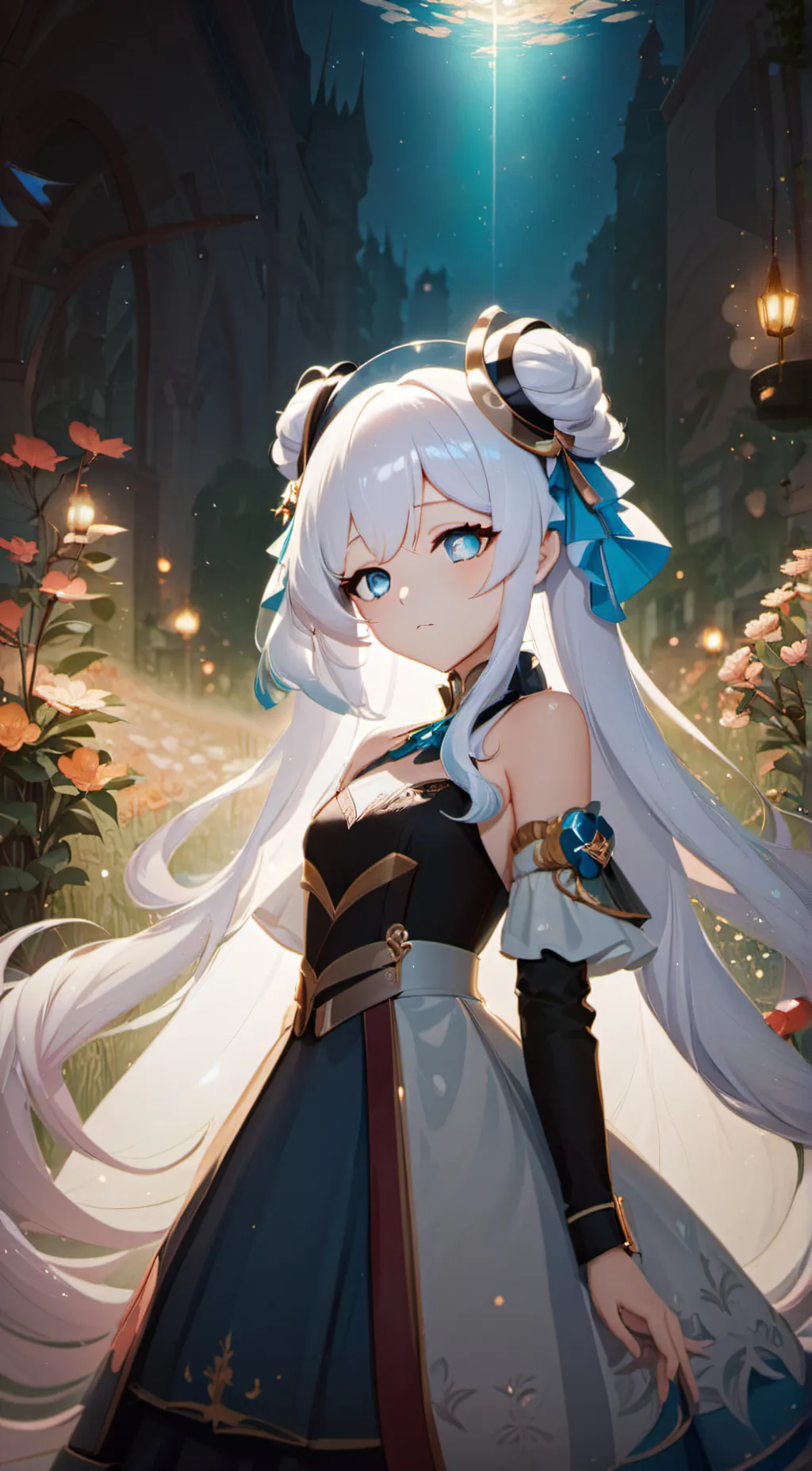 ai character: luna background