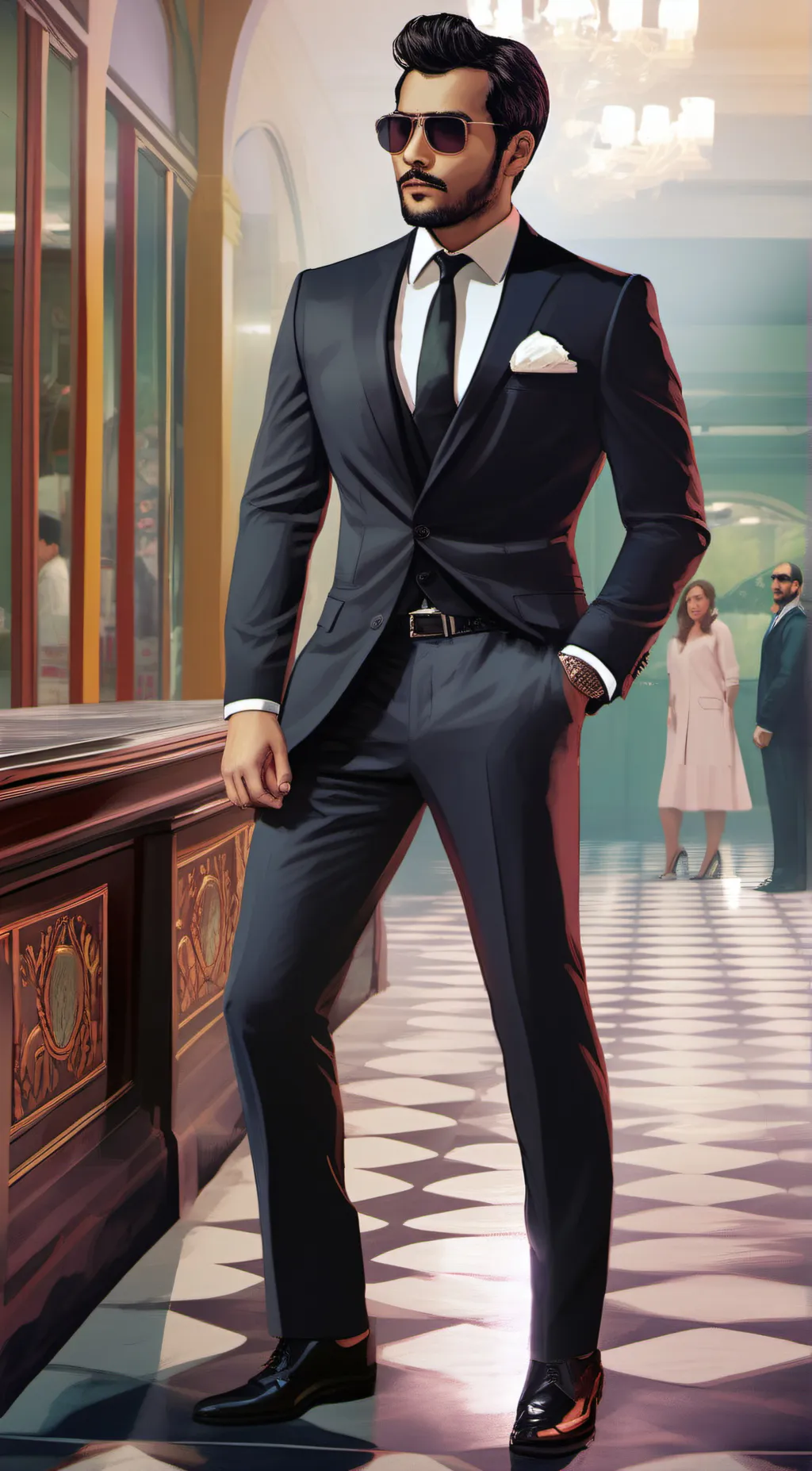 ai character: James background