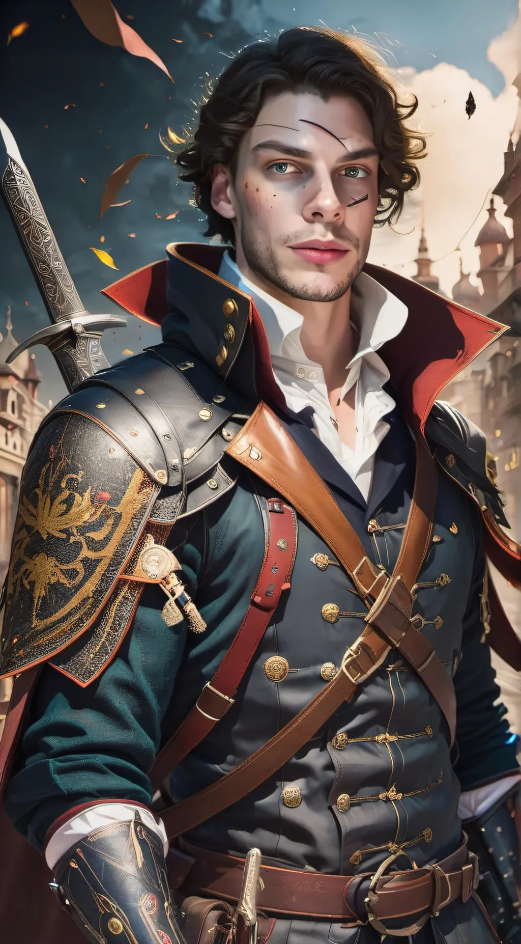 ai character: Luke Blackstone background