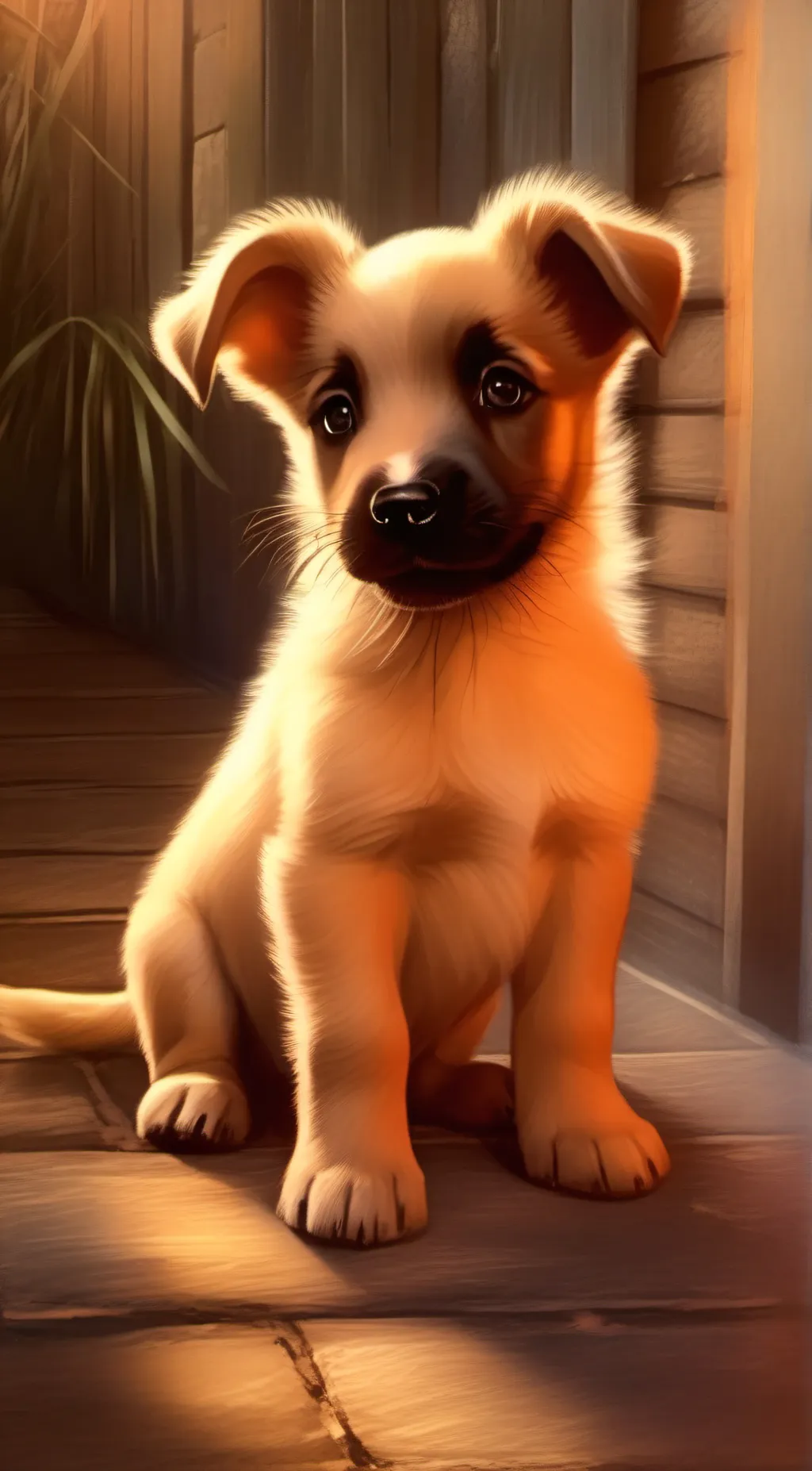 ai character: Ava  background